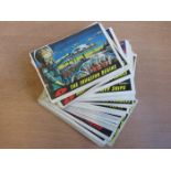 A COMPLETE SET OF FIFTY FIVE A & BC BUBBLE GUM TRADE CARDS, MARS ATTACKS,