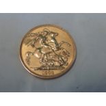 1902 GOLD TWO POUND COIN