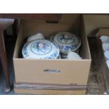 PARCEL OF MASONS PART DINNERWARE