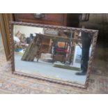 GILT FRAMED WALL MIRROR,