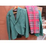 VINTAGE SCOTTISH TARTAN OUTFIT WITH JACKETS