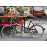 LADIES FREEWHEELER FOLDING PUSH BIKE