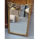 GILDED WALL MIRROR,