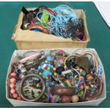 LARGE QUANTITY OF VARIOUS COSTUME JEWELLERY