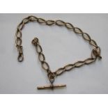 9ct GOLD ALBERT WATCH CHAIN