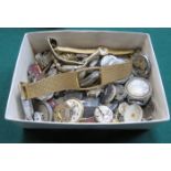 BOX CONTAINING WATCHES,