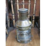 VINTAGE BRASS SHIP'S LIGHT,