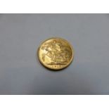 1915 GOLD FULL SOVEREIGN