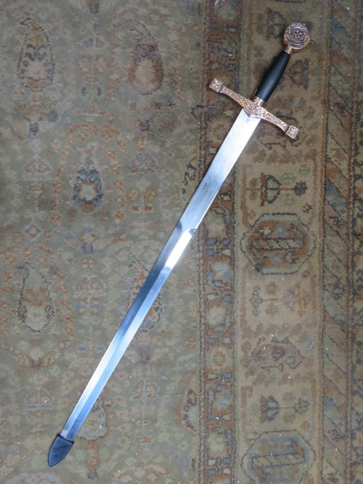 MODERN SPANISH ORNAMENTAL DISPLAY SWORD- KING ARTHUR'S EXCALIBUR