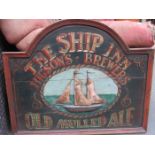 VINTAGE PUB SIGN- THE SHIPS INN