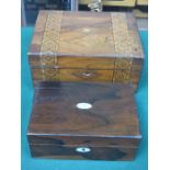 INLAID STORAGE BOX AND ANOTHER STORAGE BOX