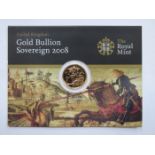 2008 GOLD PROOF SOVEREIGN