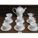 SHELLEY SCILLA TWENTY-ONE PIECE COFFEE SET