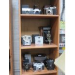 PARCEL OF VARIOUS VINTAGE CAMERAS,