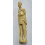 CARVED IVORY FIGURE GROUP