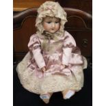 ARMAND MARSEILLE PORCELAIN HEADED DOLL