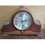 OAK WESTMINSTER CHIME MANTEL CLOCK