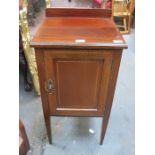 INLAID BEDSIDE CABINET