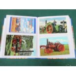 THREE ALBUMS OF VARIOUS POSTCARDS INCLUDING LITTLE RAILWAYS, BUSES AND TRACTION ENGINES, ETC.