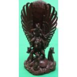 INDONESIAN CARVING DEPICTING A MYTHICAL CREATURE,