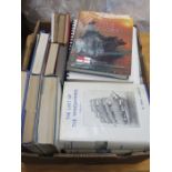 BOX LOT CONTAINING MAINLY MARITIME RELATED VOLUMES