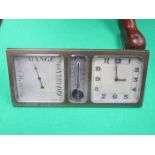 SMALL DESK CLOCK/BAROMETER