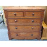 TWO OVER THREE CHEST OF DRAWERS