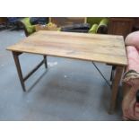 VINTAGE TRESTLE TABLE