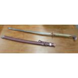 ORNAMENTAL DISPLAY SWORD WITH SCABBARD
