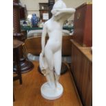 UNGLAZED CLASSICAL FIGURE,