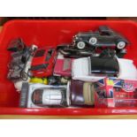 BOX CONTAINING VARIOUS DIECAST MODEL VEHICLES