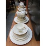 PARCEL OF ROYAL ALBERT VALDOR DINNERWARE,