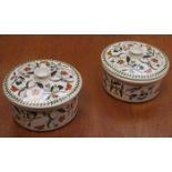 PAIR OF PORTMEIRION THE BOTANIC GARDEN SOUP TUREENS AND COVERS
