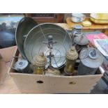 PARCEL OF VARIOUS LAMPS AND HEATERS, ETC.
