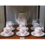 ROYAL ALBERT FANCY FREE FIFTEEN PIECE TEA SET