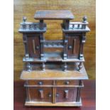 SMALL OAK APPRENTICE CHIFFONIER