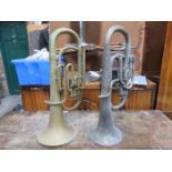 TWO UNBOXED TUBAS