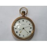 9ct GOLD THOMAS RUSSELL POCKET WATCH