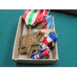 SMALL PARCEL OF SECOND WAR MEDALS