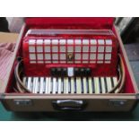 CASED PARROT ACCORDION