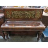 VICTORIAN WALNUT PIANO CASING