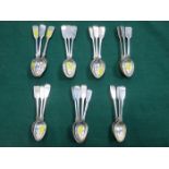 COLLECTION OF VARIOUS HALLMARKED SILVER SPOONS