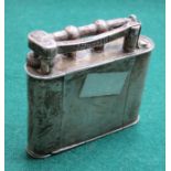 HALLMARKED SILVER DUNHILL TABLE LIGHTER,