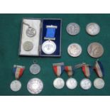 VARIOUS COMMEMORATIVE MEDALS, ETC.