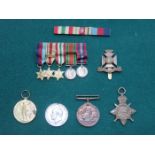 PARCEL OF FIRST WAR MEDALS INCLUDING MERCANTILE MARINE, ETC.