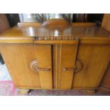 ART DECO STYLE OAK SIDEBOARD