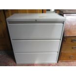 LARGE METAL FILING CHESTS