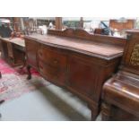 LARGE MAHOGANY SIDEBOARD