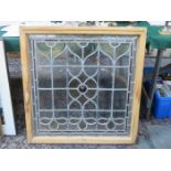 DECORATIVE STAINED GLASS WINDOW (AT FAULT)