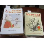 APPROXIMATELY EIGHTY VARIOUS ISSUES OF NUTWOOD NEWSLETTER AND SIXTEEN COPIES OF NUTWOOD SPECIAL